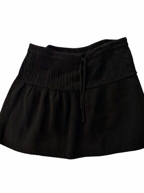 Women’s medium Energie Black knit Mini Skirt